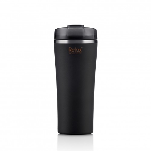 RELAX 480ML 18.8 S/S THERMAL TUMBLER (MATT BLACK)