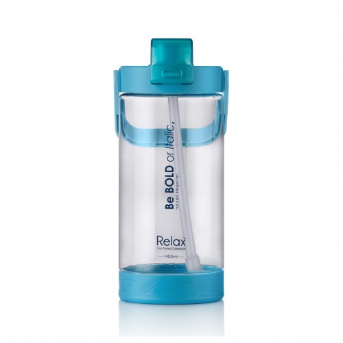 RELAX 1400ML TRITAN WATER BOTTLE WITH STRAW