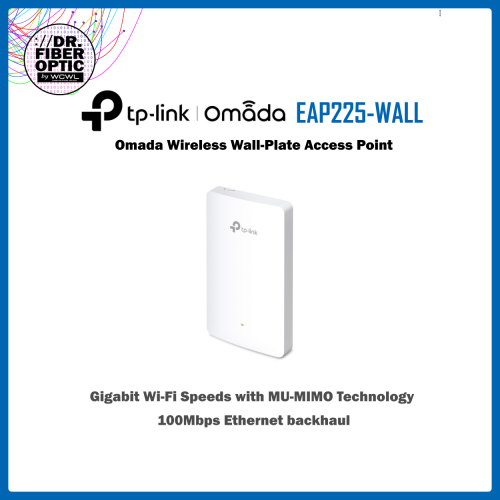 EAP225-Wall Omada Wireless Wall-Plate Access Point