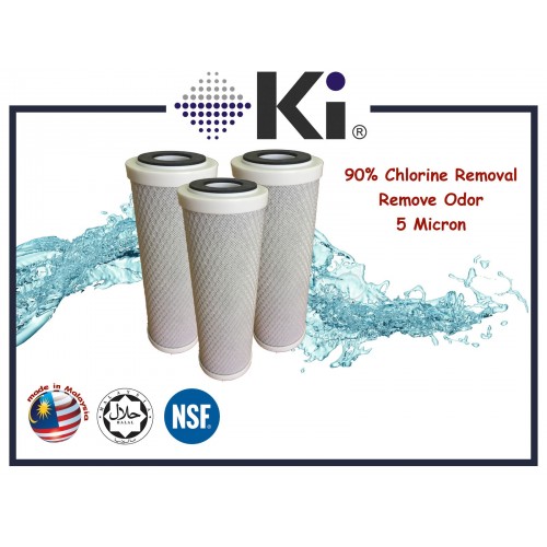 Activated Carbon Block Filter Cartridge, Ki-CTO