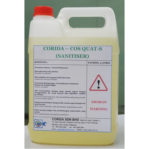 COS- QUAT Quaternary Ammonium Compound Disinfectant