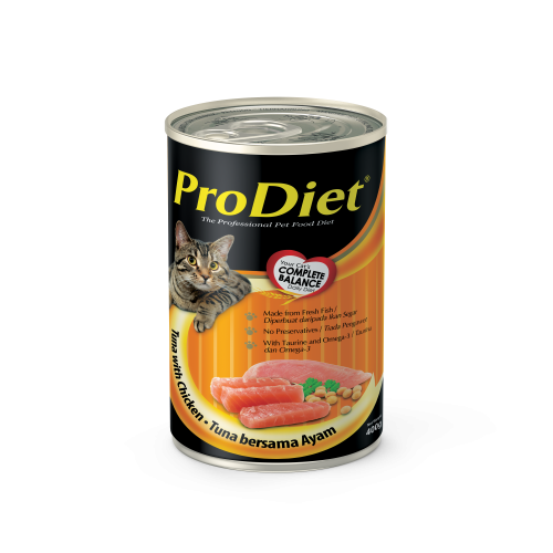 Wet Cat Food ProDiet Can Food 400g
