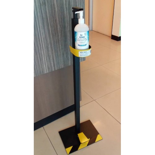 FOOT PEDAL HAND SANITIZER DISPENSER STAND