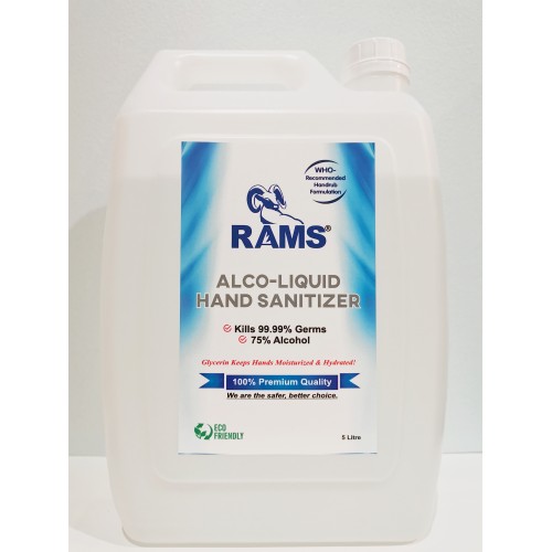 RAM ALCO-LIQUID HAND SANITIZER (5L)