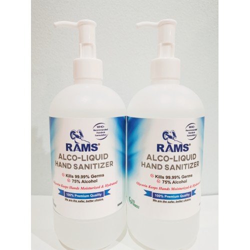 RAMS ALCO-LIQUID HAND SANITIZER (500ML)