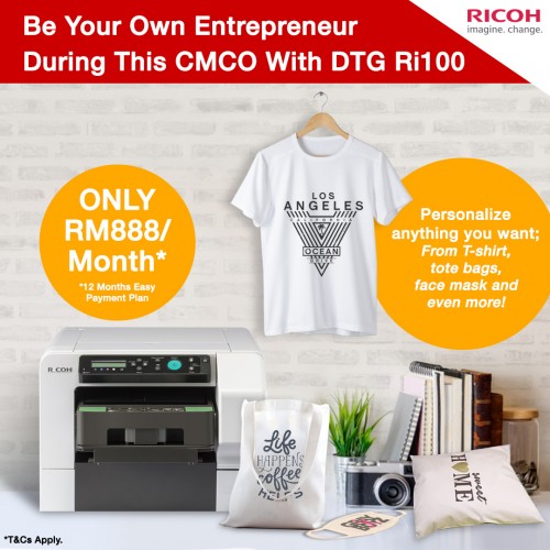 Ricoh Direct -To-Garment Printer (DTG)
