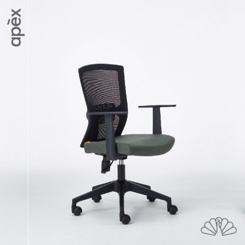 APEX-Office NIK Ergonomic Mesh Office Chair (Lowback, Highbar)