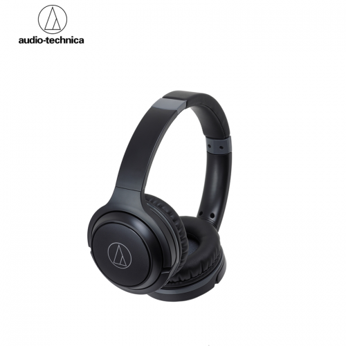 Audio-Technica ATH-S200BT Wireless On-Ear Headphones with Built-in Mic & Controls