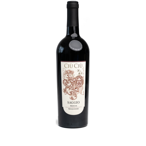 2015 Italian Red Wine "Saggio" Ciu Ciu [ORGANIC] (6 units per carton)