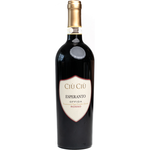2011 Italian Red Wine "Esperanto" Ciu Ciu [ORGANIC] (6 units per carton)