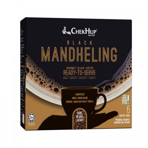 Chek Hup Black Mandheling Gourmet Black Coffee (10g x 6s)