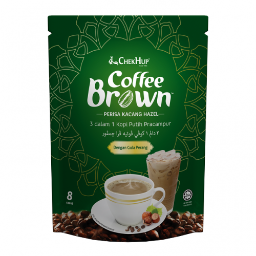 Chek Hup Coffee Brown with Hazelnut (25g x 8 sachets)