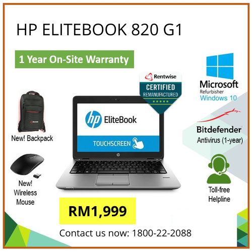 HP 820 G1 Notebook (Remanufactured)