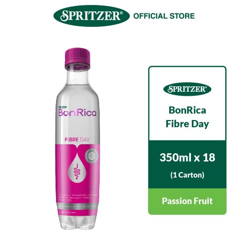Spritzer BonRica Fibre Day - Passion Fruit (350ml x 18)