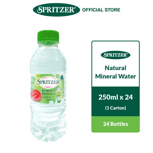 Spritzer Natural Mineral Water (250ml x 24)