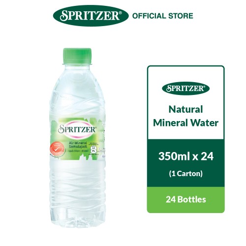 Spritzer Natural Mineral Water (350ml x 24)