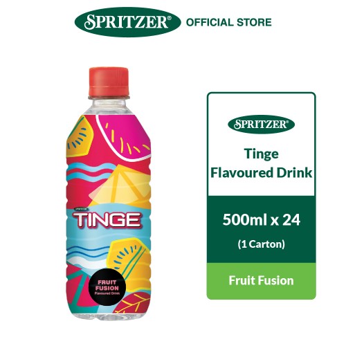 Spritzer Tinge Flavoured Drink - Fruit Fusion (500ml x 24)