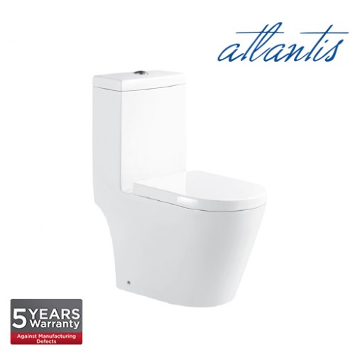 Atlantis Vienna Op One Piece Wash Down Pedestal Water Closet AT-WC1006S